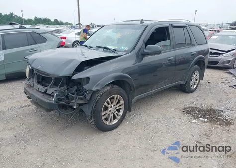 2007 Saab 9-7X 5.3I from USA, damaged, VIN 5S3ET13M772803978